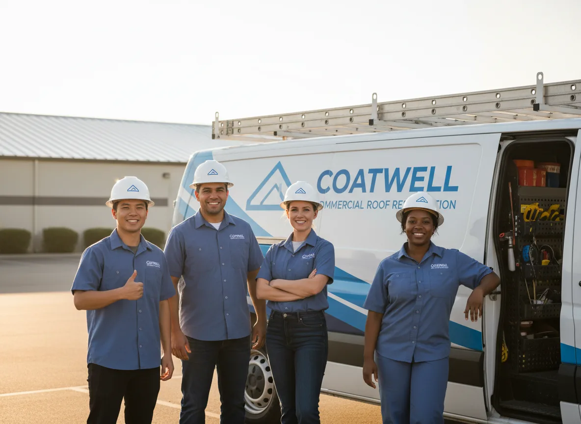 Commercial roof coating company in North Dighton, MA